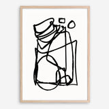 Shop Abstract Line Art Print a painted abstract themed wall art print from The Print Emporium wall artwork collection - Buy Australian made fine art painting style poster and framed prints for the home and your interior decor room, TPE-DH-001-AP