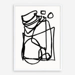 Shop Abstract Line Art Print a painted abstract themed wall art print from The Print Emporium wall artwork collection - Buy Australian made fine art painting style poster and framed prints for the home and your interior decor room, TPE-DH-001-AP