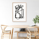 Shop Abstract Line Art Print a painted abstract themed wall art print from The Print Emporium wall artwork collection - Buy Australian made fine art painting style poster and framed prints for the home and your interior decor room, TPE-DH-001-AP