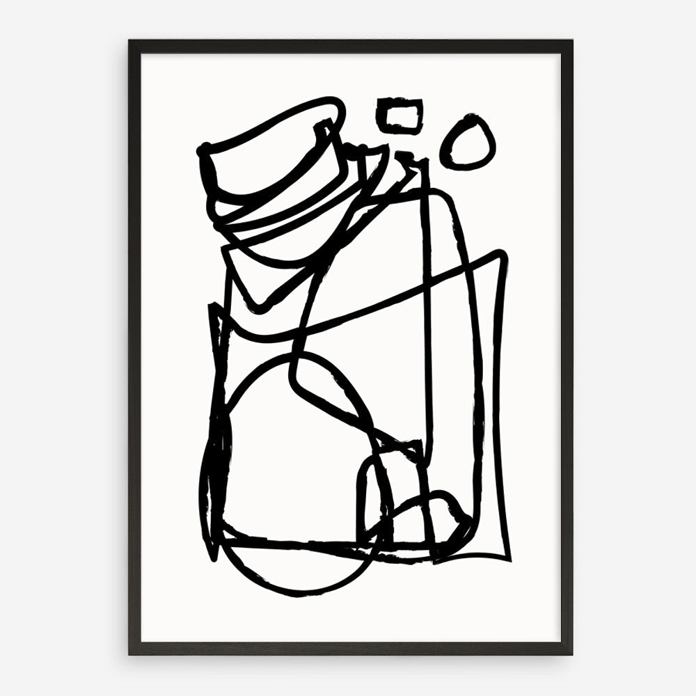 Shop Abstract Line Art Print a painted abstract themed wall art print from The Print Emporium wall artwork collection - Buy Australian made fine art painting style poster and framed prints for the home and your interior decor room, TPE-DH-001-AP