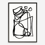 Shop Abstract Line Art Print a painted abstract themed wall art print from The Print Emporium wall artwork collection - Buy Australian made fine art painting style poster and framed prints for the home and your interior decor room, TPE-DH-001-AP