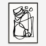 Shop Abstract Line Art Print a painted abstract themed wall art print from The Print Emporium wall artwork collection - Buy Australian made fine art painting style poster and framed prints for the home and your interior decor room, TPE-DH-001-AP