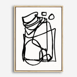 Shop Abstract Line Canvas Print a painted abstract themed framed canvas wall art print from The Print Emporium artwork collection - Buy Australian made fine art painting style stretched canvas prints for the home and your interior decor space, TPE-DH-001-CA-35X46-NF