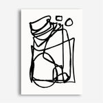 Shop Abstract Line Canvas Print a painted abstract themed framed canvas wall art print from The Print Emporium artwork collection - Buy Australian made fine art painting style stretched canvas prints for the home and your interior decor space, TPE-DH-001-CA-35X46-NF