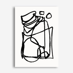 Shop Abstract Line Canvas Print a painted abstract themed framed canvas wall art print from The Print Emporium artwork collection - Buy Australian made fine art painting style stretched canvas prints for the home and your interior decor space, TPE-DH-001-CA-35X46-NF