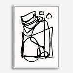 Shop Abstract Line Canvas Print a painted abstract themed framed canvas wall art print from The Print Emporium artwork collection - Buy Australian made fine art painting style stretched canvas prints for the home and your interior decor space, TPE-DH-001-CA-35X46-NF