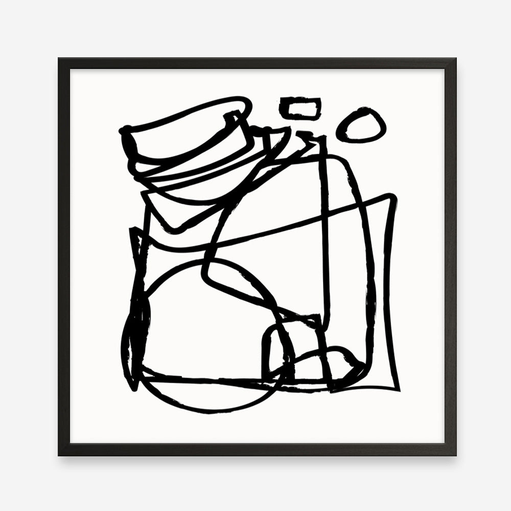 Shop Abstract Line (Square) Art Print a painted abstract themed wall art print from The Print Emporium wall artwork collection - Buy Australian made fine art painting style poster and framed prints for the home and your interior decor room, TPE-DH-231-AP