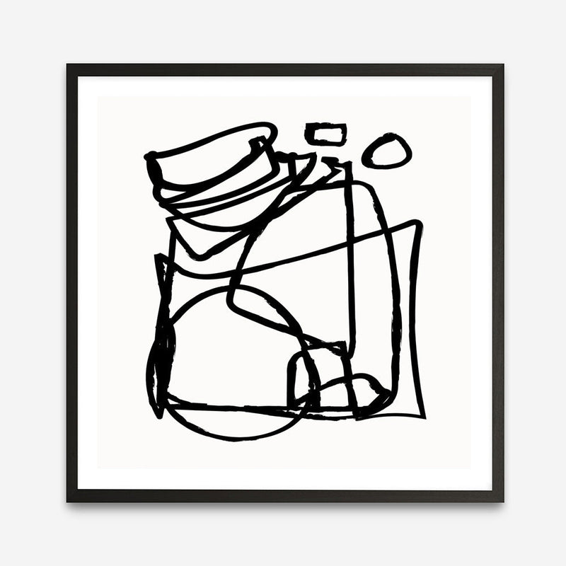 Shop Abstract Line (Square) Art Print a painted abstract themed wall art print from The Print Emporium wall artwork collection - Buy Australian made fine art painting style poster and framed prints for the home and your interior decor room, TPE-DH-231-AP