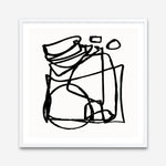 Shop Abstract Line (Square) Art Print a painted abstract themed wall art print from The Print Emporium wall artwork collection - Buy Australian made fine art painting style poster and framed prints for the home and your interior decor room, TPE-DH-231-AP