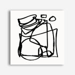 Shop Abstract Line (Square) Canvas Print a painted abstract themed framed canvas wall art print from The Print Emporium artwork collection - Buy Australian made fine art painting style stretched canvas prints for the home and your interior decor space, TPE-DH-231-CA-40X40-NF