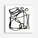 Shop Abstract Line (Square) Canvas Print a painted abstract themed framed canvas wall art print from The Print Emporium artwork collection - Buy Australian made fine art painting style stretched canvas prints for the home and your interior decor space, TPE-DH-231-CA-40X40-NF