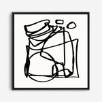 Shop Abstract Line (Square) Canvas Print a painted abstract themed framed canvas wall art print from The Print Emporium artwork collection - Buy Australian made fine art painting style stretched canvas prints for the home and your interior decor space, TPE-DH-231-CA-40X40-NF