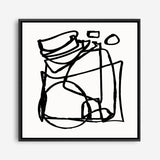 Shop Abstract Line (Square) Canvas Print a painted abstract themed framed canvas wall art print from The Print Emporium artwork collection - Buy Australian made fine art painting style stretched canvas prints for the home and your interior decor space, TPE-DH-231-CA-40X40-NF