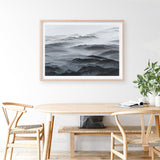 Shop Abstract Mountain Range Art Print a painted abstract themed wall art print from The Print Emporium wall artwork collection - Buy Australian made fine art painting style poster and framed prints for the home and your interior decor room, TPE-397-AP