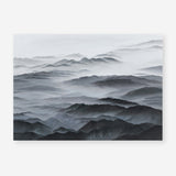 Shop Abstract Mountain Range Art Print a painted abstract themed wall art print from The Print Emporium wall artwork collection - Buy Australian made fine art painting style poster and framed prints for the home and your interior decor room, TPE-397-AP