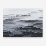 Shop Abstract Mountain Range Canvas Print a painted abstract themed framed canvas wall art print from The Print Emporium artwork collection - Buy Australian made fine art painting style stretched canvas prints for the home and your interior decor space, TPE-397-CA-35X46-NF