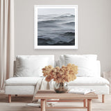 Shop Abstract Mountain Range I (Square) Art Print a painted abstract themed wall art print from The Print Emporium wall artwork collection - Buy Australian made fine art painting style poster and framed prints for the home and your interior decor room, TPE-398-AP