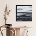 Shop Abstract Mountain Range II (Square) Art Print a painted abstract themed wall art print from The Print Emporium wall artwork collection - Buy Australian made fine art painting style poster and framed prints for the home and your interior decor room, TPE-399-AP