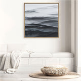 Shop Abstract Mountain Range II (Square) Canvas Print a painted abstract themed framed canvas wall art print from The Print Emporium artwork collection - Buy Australian made fine art painting style stretched canvas prints for the home and your interior decor space, TPE-399-CA-40X40-NF