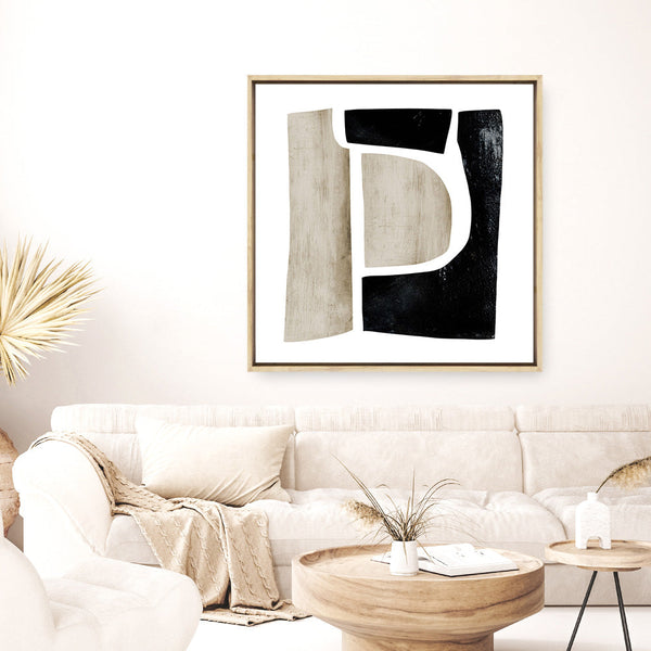 Shop Abstract View 1 (Square) Canvas Print a painted abstract themed framed canvas wall art print from The Print Emporium artwork collection - Buy Australian made fine art painting style stretched canvas prints for the home and your interior decor space, TPE-DH-232-CA-40X40-NF