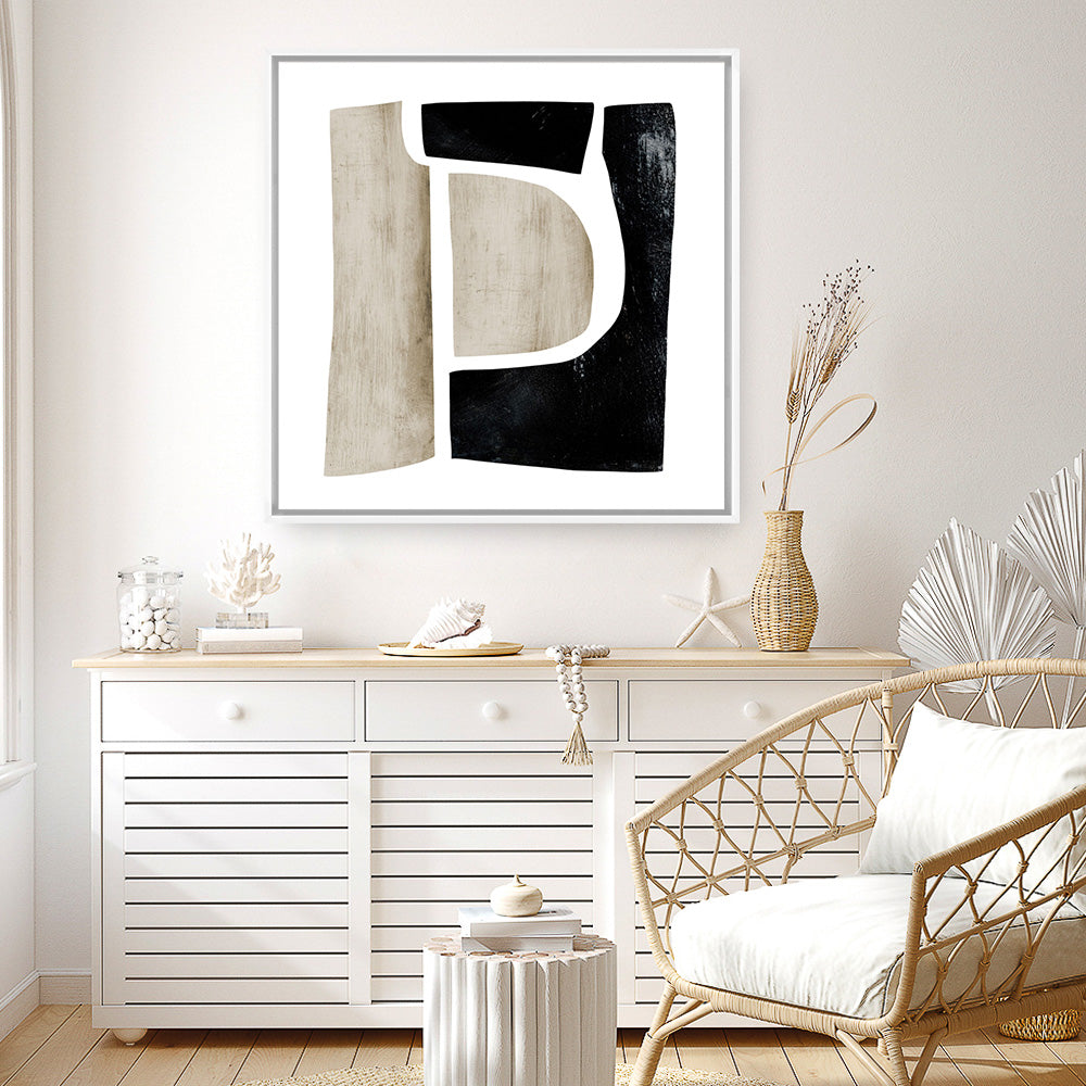 Shop Abstract View 1 (Square) Canvas Print a painted abstract themed framed canvas wall art print from The Print Emporium artwork collection - Buy Australian made fine art painting style stretched canvas prints for the home and your interior decor space, TPE-DH-232-CA-40X40-NF