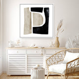 Shop Abstract View 1 (Square) Canvas Print a painted abstract themed framed canvas wall art print from The Print Emporium artwork collection - Buy Australian made fine art painting style stretched canvas prints for the home and your interior decor space, TPE-DH-232-CA-40X40-NF