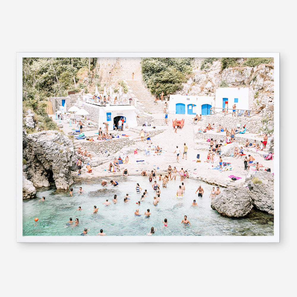 Shop Acquaviva Beach Photo Art Print a coastal themed photography wall art print from The Print Emporium wall artwork collection - Buy Australian made fine art poster and framed prints for the home and your interior decor, TPE-1271-AP