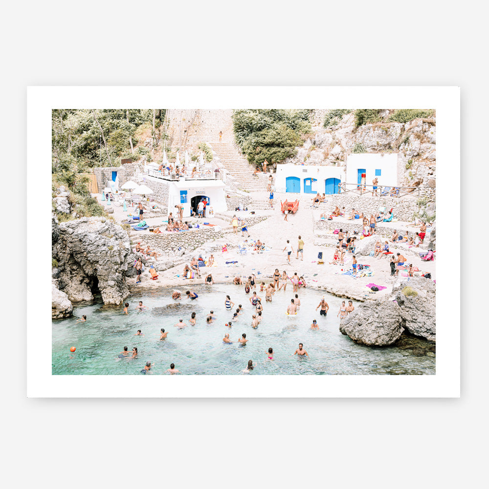 Shop Acquaviva Beach Photo Art Print a coastal themed photography wall art print from The Print Emporium wall artwork collection - Buy Australian made fine art poster and framed prints for the home and your interior decor, TPE-1271-AP