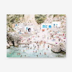 Shop Acquaviva Beach Photo Canvas Print a coastal themed photography framed stretched canvas print from The Print Emporium wall artwork collection - Buy Australian made prints for the home and your interior decor space, TPE-1271-CA-35X46-NF