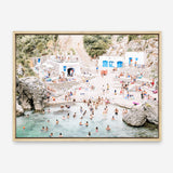 Shop Acquaviva Beach Photo Canvas Print a coastal themed photography framed stretched canvas print from The Print Emporium wall artwork collection - Buy Australian made prints for the home and your interior decor space, TPE-1271-CA-35X46-NF