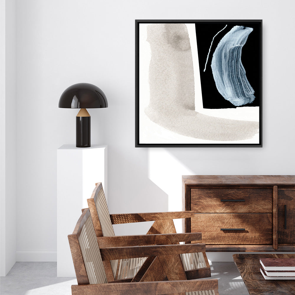 Shop Adjacent 1 (Square) Canvas Print a painted abstract themed framed canvas wall art print from The Print Emporium artwork collection - Buy Australian made fine art painting style stretched canvas prints for the home and your interior decor space, TPE-DH-233-CA-40X40-NF