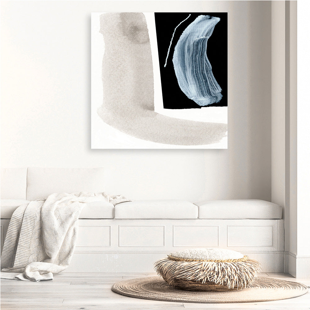 Shop Adjacent 1 (Square) Canvas Print a painted abstract themed framed canvas wall art print from The Print Emporium artwork collection - Buy Australian made fine art painting style stretched canvas prints for the home and your interior decor space, TPE-DH-233-CA-40X40-NF