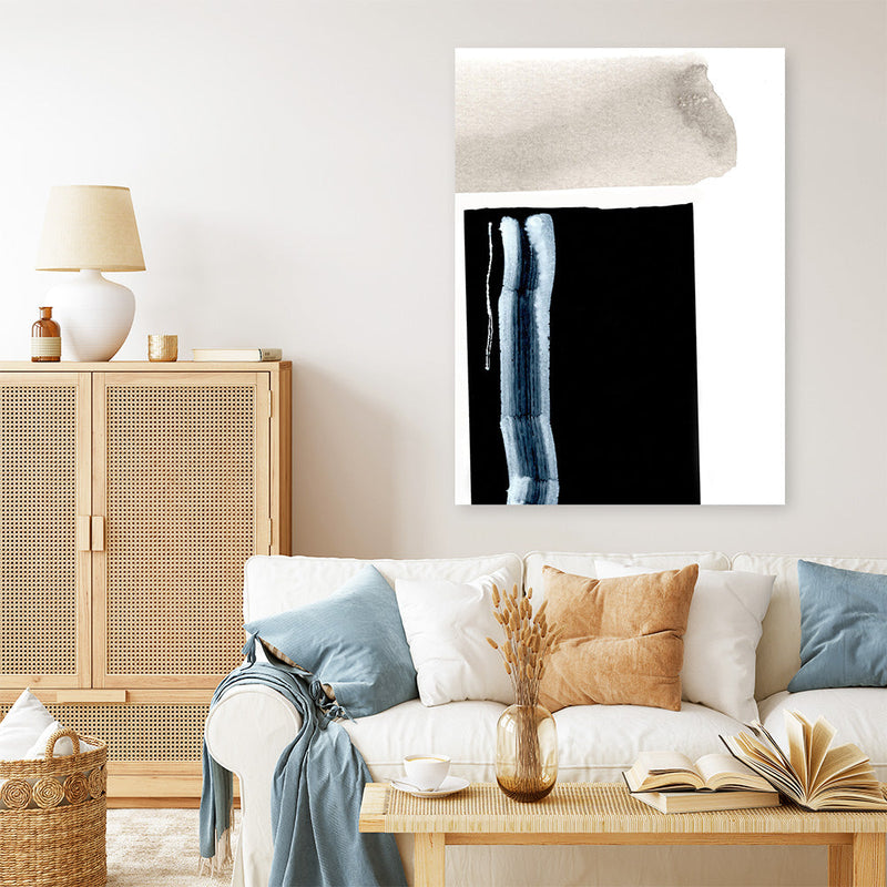 Shop Adjacent 2 Canvas Print a painted abstract themed framed canvas wall art print from The Print Emporium artwork collection - Buy Australian made fine art painting style stretched canvas prints for the home and your interior decor space, TPE-DH-004-CA-35X46-NF