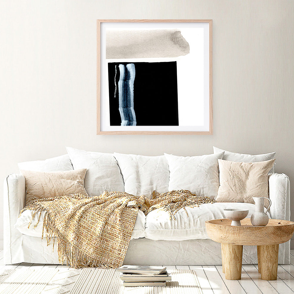 Shop Adjacent 2 (Square) Art Print a painted abstract themed wall art print from The Print Emporium wall artwork collection - Buy Australian made fine art painting style poster and framed prints for the home and your interior decor room, TPE-DH-234-AP