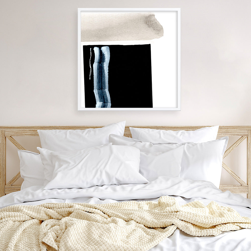 Shop Adjacent 2 (Square) Art Print a painted abstract themed wall art print from The Print Emporium wall artwork collection - Buy Australian made fine art painting style poster and framed prints for the home and your interior decor room, TPE-DH-234-AP