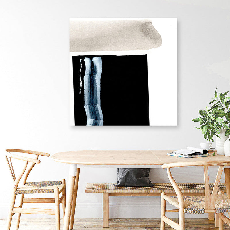 Shop Adjacent 2 (Square) Canvas Print a painted abstract themed framed canvas wall art print from The Print Emporium artwork collection - Buy Australian made fine art painting style stretched canvas prints for the home and your interior decor space, TPE-DH-234-CA-40X40-NF