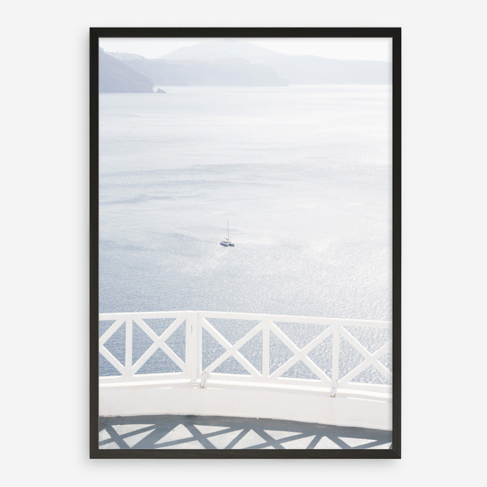 Shop Aegean Sea View Photo Art Print a coastal themed photography wall art print from The Print Emporium wall artwork collection - Buy Australian made fine art poster and framed prints for the home and your interior decor, TPE-1335-AP