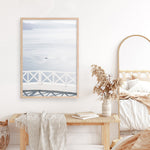 Shop Aegean Sea View Photo Art Print a coastal themed photography wall art print from The Print Emporium wall artwork collection - Buy Australian made fine art poster and framed prints for the home and your interior decor, TPE-1335-AP