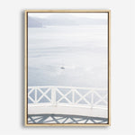 Shop Aegean Sea View Photo Canvas Print a coastal themed photography framed stretched canvas print from The Print Emporium wall artwork collection - Buy Australian made prints for the home and your interior decor space, TPE-1335-CA-35X46-NF