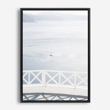 Shop Aegean Sea View Photo Canvas Print a coastal themed photography framed stretched canvas print from The Print Emporium wall artwork collection - Buy Australian made prints for the home and your interior decor space, TPE-1335-CA-35X46-NF