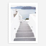 Shop Aegean Steps Photo Art Print a coastal themed photography wall art print from The Print Emporium wall artwork collection - Buy Australian made fine art poster and framed prints for the home and your interior decor, TPE-1342-AP