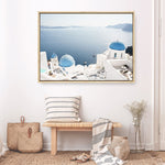 Shop Aegean Vista I Photo Canvas Print a coastal themed photography framed stretched canvas print from The Print Emporium wall artwork collection - Buy Australian made prints for the home and your interior decor space, TPE-1350-CA-35X46-NF