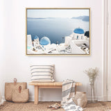 Shop Aegean Vista I Photo Canvas Print a coastal themed photography framed stretched canvas print from The Print Emporium wall artwork collection - Buy Australian made prints for the home and your interior decor space, TPE-1350-CA-35X46-NF