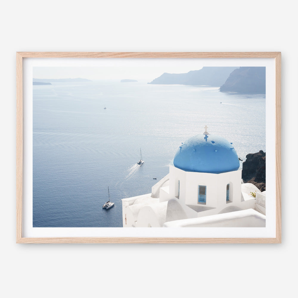 Shop Aegean Vista II Photo Art Print a coastal themed photography wall art print from The Print Emporium wall artwork collection - Buy Australian made fine art poster and framed prints for the home and your interior decor, TPE-1351-AP