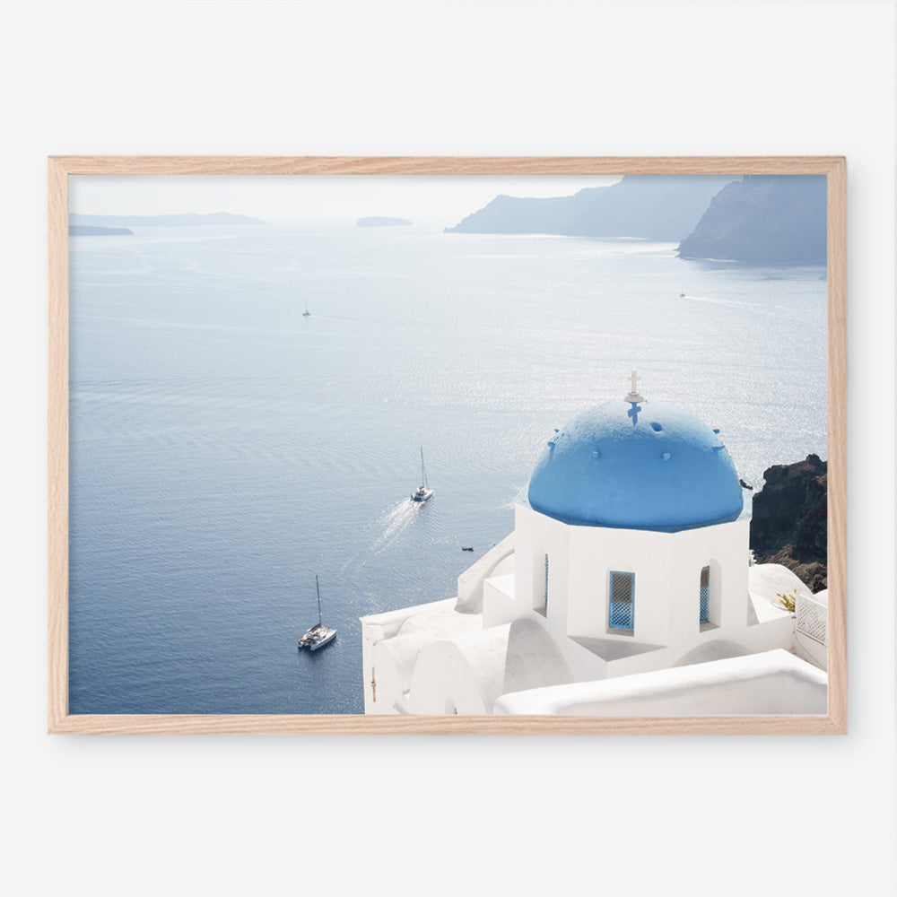 Shop Aegean Vista II Photo Art Print a coastal themed photography wall art print from The Print Emporium wall artwork collection - Buy Australian made fine art poster and framed prints for the home and your interior decor, TPE-1351-AP