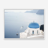 Shop Aegean Vista II Photo Canvas Print a coastal themed photography framed stretched canvas print from The Print Emporium wall artwork collection - Buy Australian made prints for the home and your interior decor space, TPE-1351-CA-35X46-NF