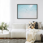 Shop Aerial Surfers I Photo Art Print a coastal themed photography wall art print from The Print Emporium wall artwork collection - Buy Australian made fine art poster and framed prints for the home and your interior decor, TPE-1232-AP