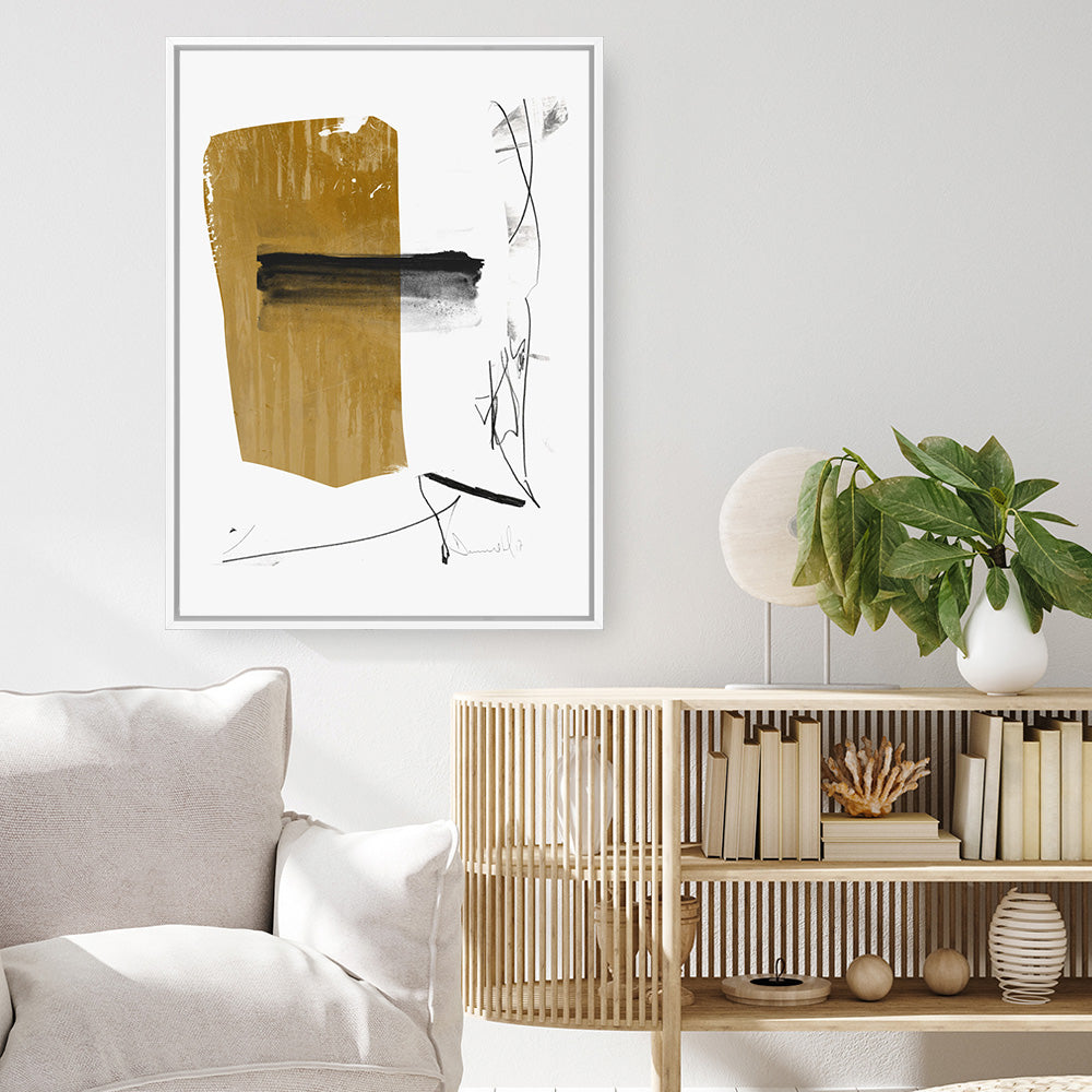 Shop Afternoon Canvas Print a painted abstract themed framed canvas wall art print from The Print Emporium artwork collection - Buy Australian made fine art painting style stretched canvas prints for the home and your interior decor space, TPE-DH-006-CA-35X46-NF