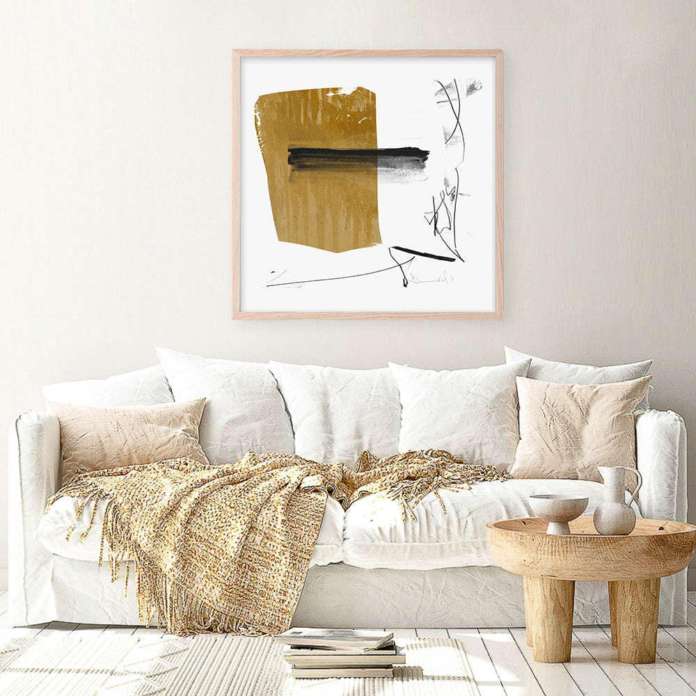 Shop Afternoon (Square) Art Print a painted abstract themed wall art print from The Print Emporium wall artwork collection - Buy Australian made fine art painting style poster and framed prints for the home and your interior decor room, TPE-DH-236-AP