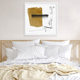 Shop Afternoon (Square) Art Print a painted abstract themed wall art print from The Print Emporium wall artwork collection - Buy Australian made fine art painting style poster and framed prints for the home and your interior decor room, TPE-DH-236-AP